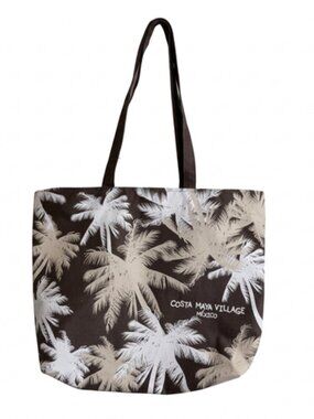 Women’s Tropical Tote Beach Bag Costa Maya Village Mexico